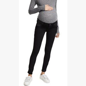Paige Black Verdugo Ultra Skinny Maternity Jeans 24, Originally $199